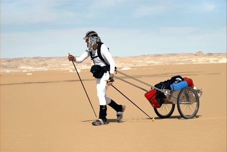 Stefano Miglietti, nel Gran Mare di Sabbia 2006 - photo by NikBarte