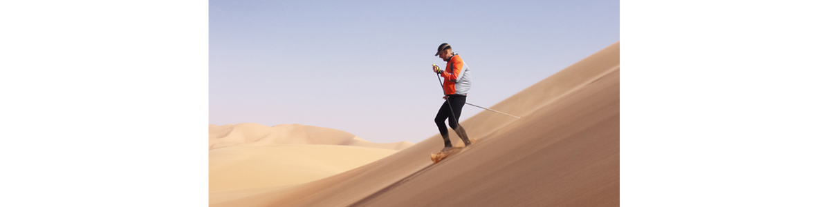 Stefano Miglietti, runner estremo attraversa l'Erg Murzuq (Libya 2003)