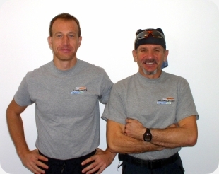 Stefano Miglietti e Chicco Ghidoni