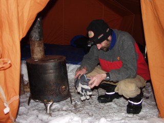 Yukon Artic Ultra - La preparazione del letto e l'accensione del riscaldamento